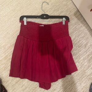 Maroon skirt